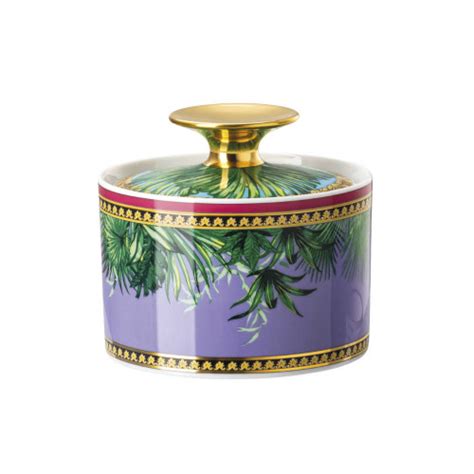 versace zuckerdose 6 personen|Rosenthal Versace Jungle Animalier sugar bowl 6 persons 0,23 L.